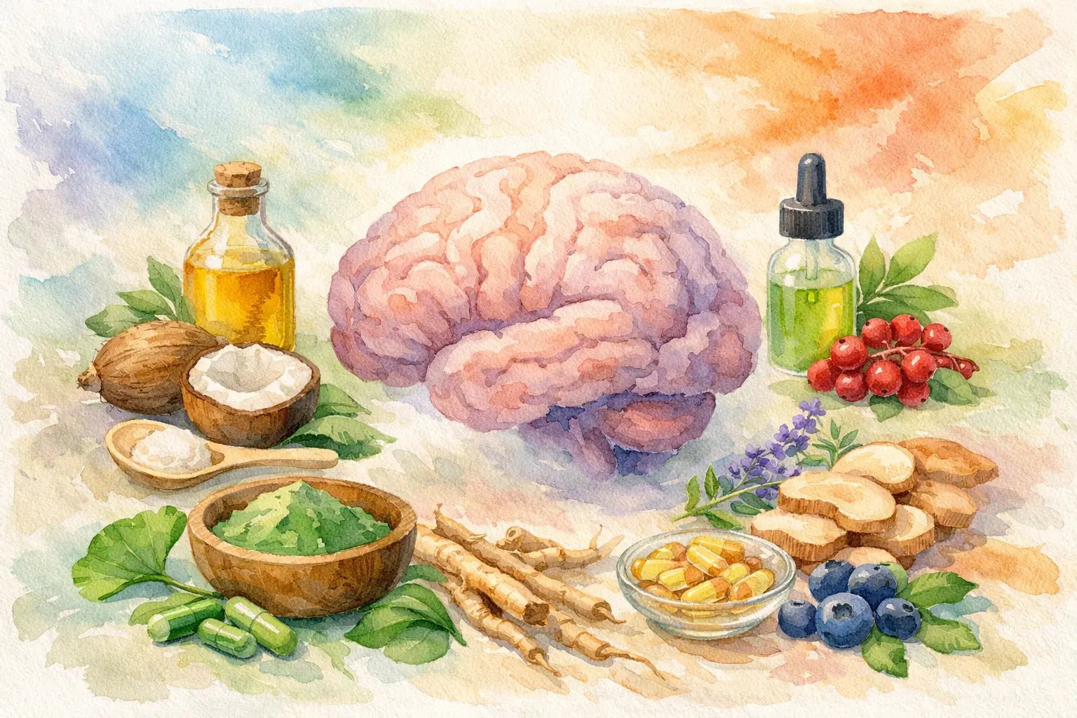 7 Natural Supplements for Brain Fog