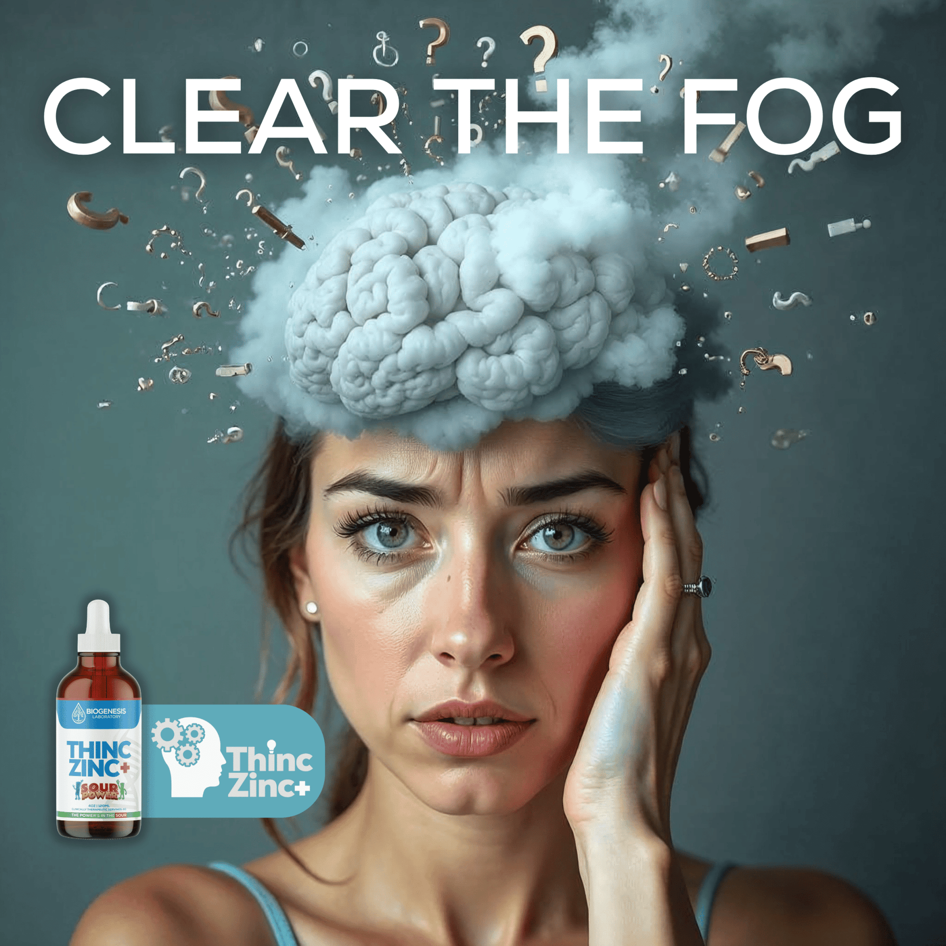 ThincZinc Plus | Organic Liquid Zinc, Magnesium, and Vitamin C Drops in MCT & Black Currant Berry Oil, 4oz | 120ml - BioGenesis Laboratory